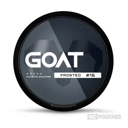 GOAT Frosted Clearance nicotine pouches tin