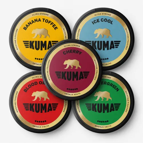 KUMA Ultimate Variety Pack Bundle (10 Pack) nicotine pouches tin